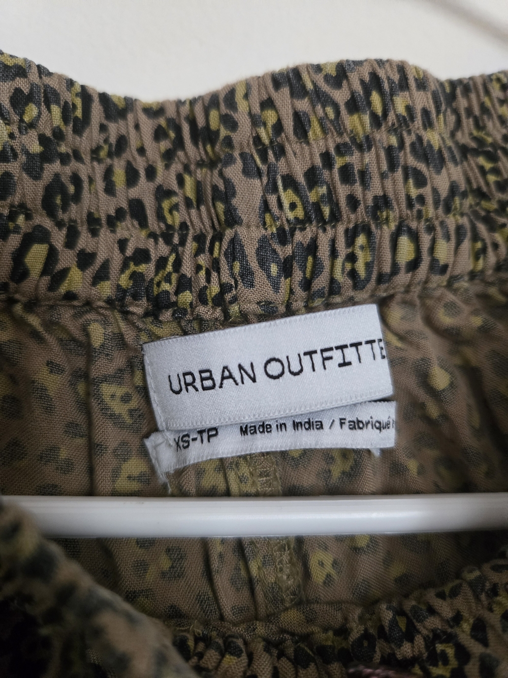4/$15 Urban Outfitters Leopard Print Jogger Pants - Women's Casual Lounge Sz XS - Picture 5 of 5